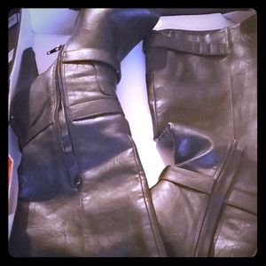 G by Guess Tall leather heel boots